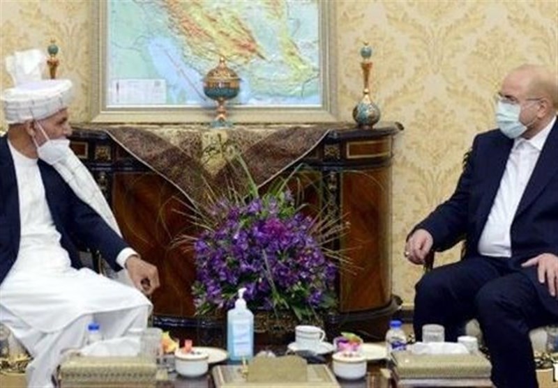 جزئیات دیدار قالیباف با رئیس‌جمهور افعانستان/ رایزنی با اشرف‌غنی برای بازگشایی پایانه مرزی یزدان و تثبیت امنیت منطقه