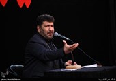 مداحی حدادیان در اولین شب عزاداری محرم در حسینیه امام خمینی