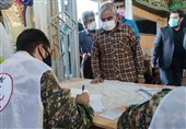 18000 شهروند حاشیه شهر مشهد مقدس به همت سپاه پاسداران واکسینه شدند