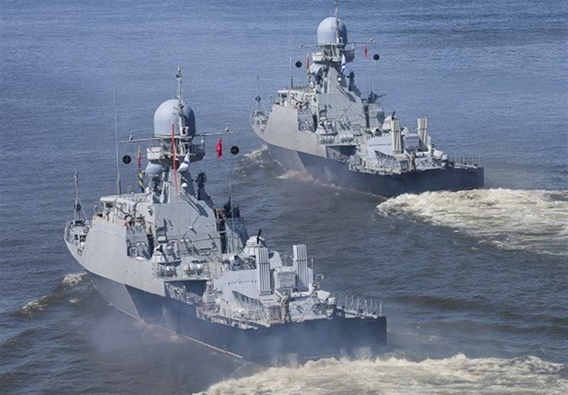 اعزام دو کشتی ناوگان دریای خزر روسیه به بندر انزلی