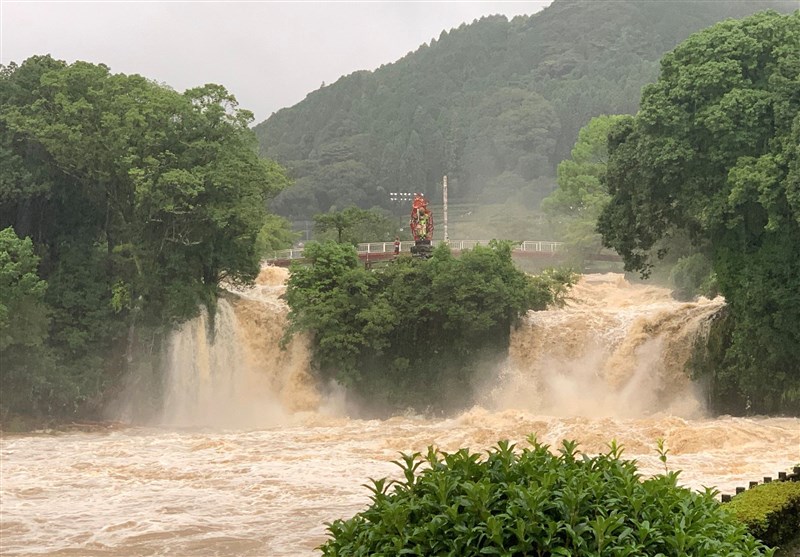 400 میلیمتر بارش در یک ساعت، تازه ترین نگرانی ژاپنی‌ها