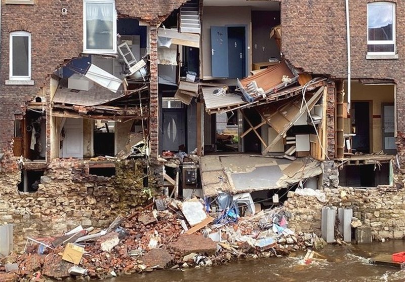 وضعیت اسفبار مناطق سیل زده در بلژیک چهار هفته بعد از فاجعه ویرانگر