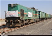 ورود نخستین قطار باری زغال‌سنگ از کشور قزاقستان به ایران+ تصاویر