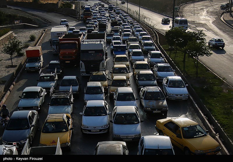 ترافیک کندوان، هراز و سوادکوه به سمت تهران و البرز سنگین است