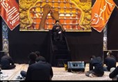 مراسم عزاداری ‌محرم در مصلی امام خمینی(ره) ایلام به روایت تصویر