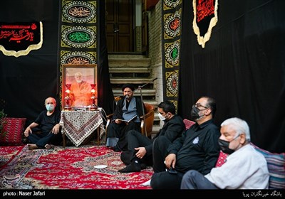 Muharram Mourning Ceremony Held in Old House in Downtown Tehran