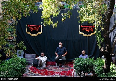 Muharram Mourning Ceremony Held in Old House in Downtown Tehran