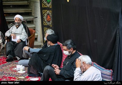 Muharram Mourning Ceremony Held in Old House in Downtown Tehran