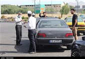 اجرای طرح منع تردد در پلیس راه استان زنجان به روایت تصویر