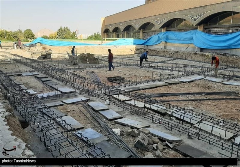 عملیات زیرسازی ساخت بیمارستان تنفسی کرونایی اصفهان آغاز شد+تصاویر