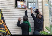 تعویض تابلوهای شهری شهدا در زنجان