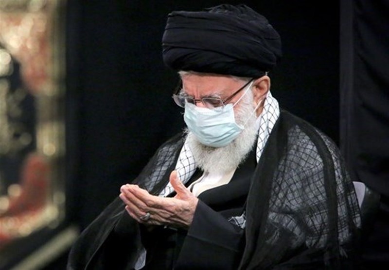 Ayatollah Khamenei Attends Solo Mourning Ritual on Eve of Tasua