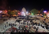 گزارش تسنیم از شب تاسوعای حسینی در زنجان + تصاویر