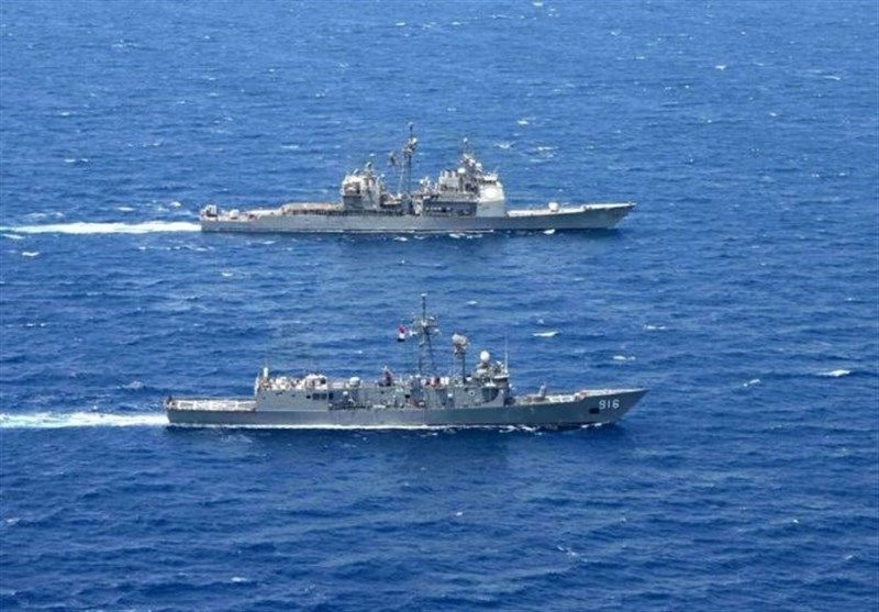 برگزاری رزمایش نظامی دریایی مصر و آمریکا در دریای سرخ