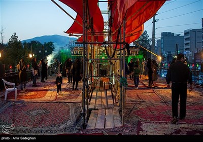 فعالیت موکب های سفینةالنجاة و موکب دلواپسان اربعین در ماه محرم - شیراز