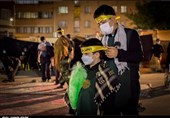 حضور گسترده جوانان و نوجوانان همدانی در مراسم سوگواری امام حسین(ع)+ تصاویر