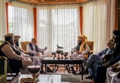 افغانستان| دیدار «انس حقانی» با حامد کرزی و عبدالله