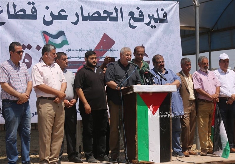 گروه‌های فلسطینی: اسرائیل نمی‌‎تواند از طریق محاصره اهداف خود را محقق کند