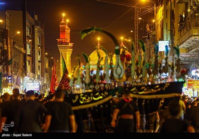 شب عاشورای حسینی در کاظمین