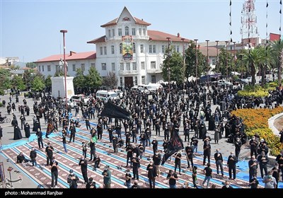 مراسم عزاداری عاشورای حسینی در رشت