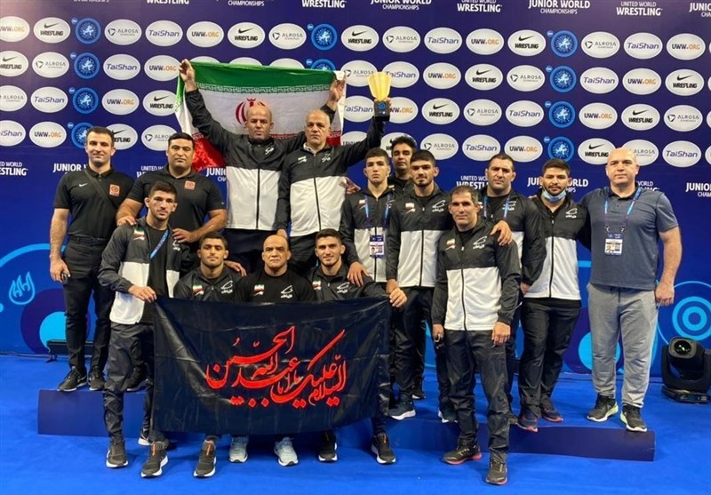 ایران تفوز ببطولة العالم للمصارعة الحرة للشباب فی روسیا