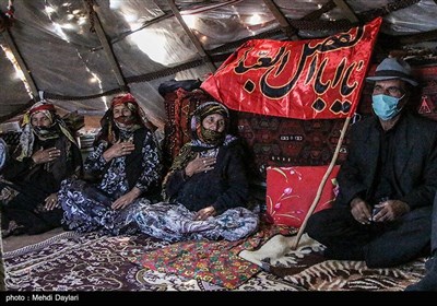 عزاداری عاشورای حسینی در عشایر شهرستان اهر