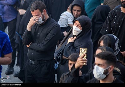 مراسم خیمه سوزان در کرمانشاه