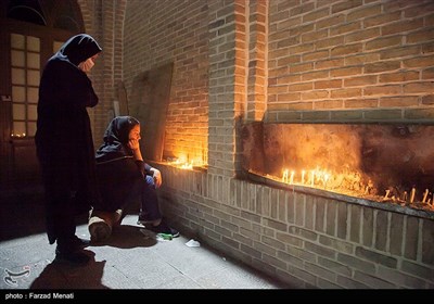 مراسم شام غریبان حسینی در کرمانشاه 