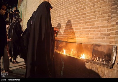 مراسم شام غریبان در اصفهان و کرمانشاه