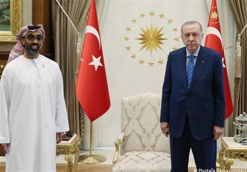 دیدار مشاور امنیت ملی امارات با اردوغان