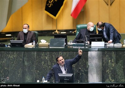 علی اصغر عنابستانی نماینده مجلس در شیفت عصرگاهی جلسه بررسی وزرای پیشنهادی دولت 