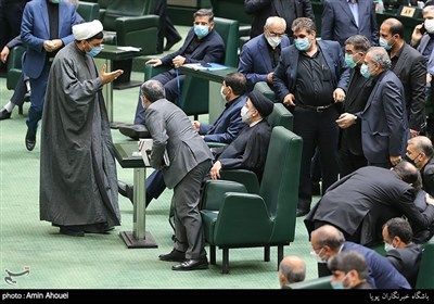  سید ابراهیم رئیسی رئیس جمهور در شیفت عصرگاهی جلسه بررسی وزرای پیشنهادی دولت