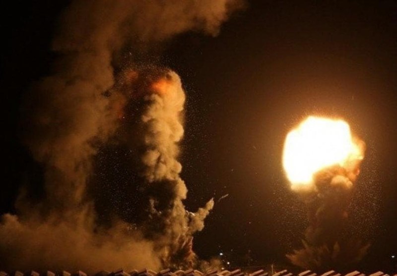 حمله هوایی رژیم صهیونیستی به مرکز غزه