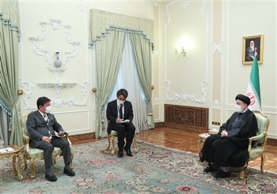  وزیر خارجه ژاپن با آیت‌الله رئیسی دیدار کرد 