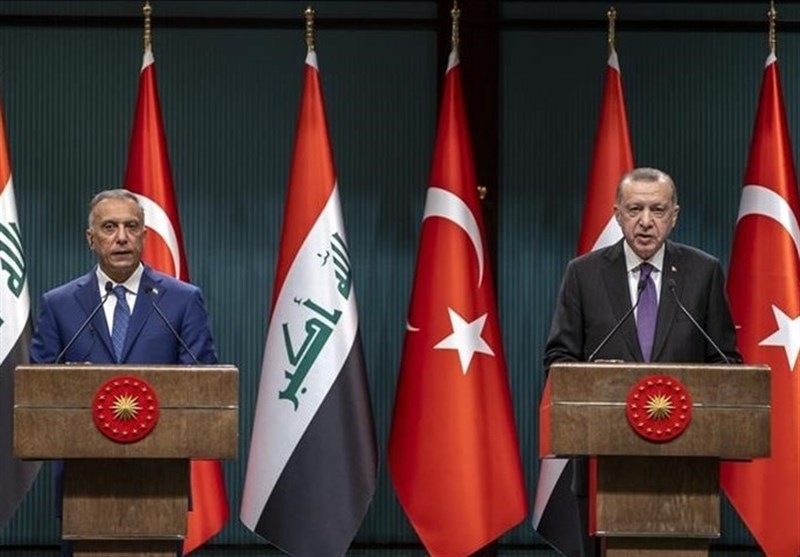 گفت‌وگوی اردوغان با کاظمی درباره فعالیت پ.ک.ک در سنجار عراق