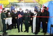 افتتاح بزرگ‌ترین مرکز واکسیناسیون کرونا در استان سمنان توسط سپاه به روایت تصویر
