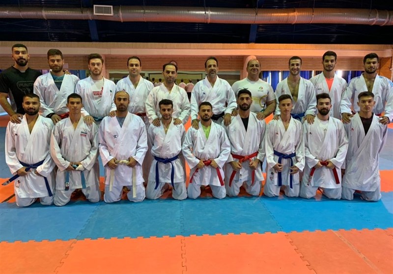 آغاز مرحله جدید اردوی تیم ملی کاراته مردان از 12 شهریور