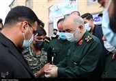 بازدید فرمانده کل سپاه از اجرای گام پنجم طرح شهید سلیمانی در یزد + تصاویر