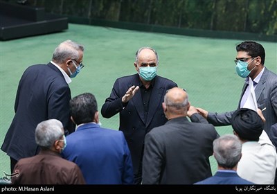 میرحسین رحیمی وزیرپیشنهادی دادگستری در نوبت عصر روز سوم بررسی وزرای پیشنهادی دولت در مجلس