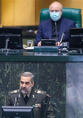  امیر آشتیانی وزیر پیشنهادی دفاع در نوبت عصر روز سوم بررسی وزرای پیشنهادی دولت در مجلس