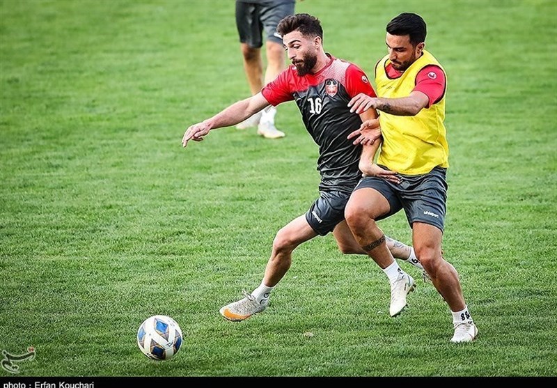 گزارش تمرین پرسپولیس| فریاد عجیب حسینی بر سر بازیکن جوان