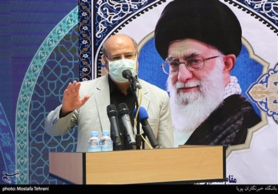 دکتر زالی رئیس ستاد مقابله با کرونا در تهران در افتتاح مرکز واکسیناسیون فرهنگسرای خاوران