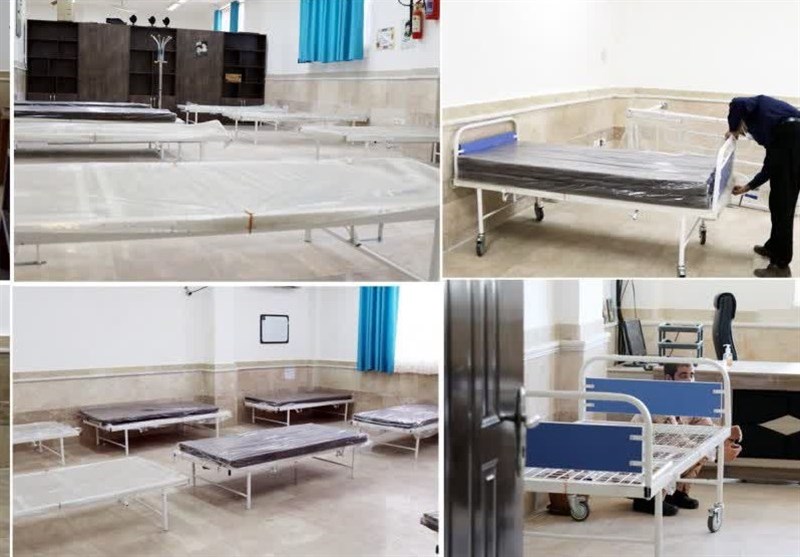 مدرسه علمیه بوشهر برای کمک به بیماران کرونایی با 27 تخت درمانی تجهیز شد