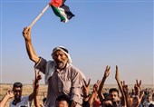 Dozens of Palestinians Injured during Anti-Israeli Protest along Gaza Fence