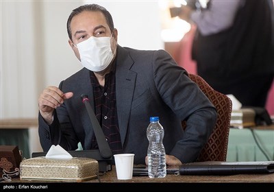علیرضا رئیسی، سخنگوی ستاد کرونا در نشست مشترک وزارت خارجه و وزارت بهداشت