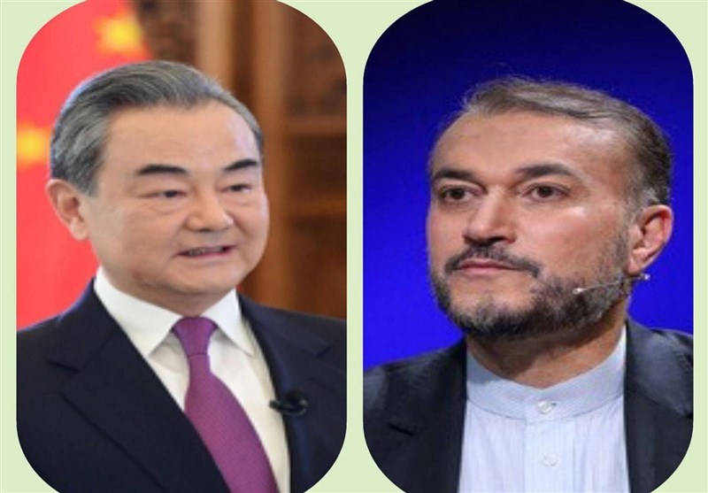 وزیر خارجه چین انتخاب امیرعبداللهیان را تبریک گفت