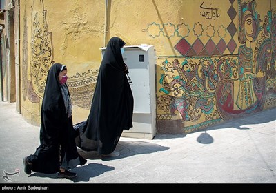 کوچه گالری نارنجستان قوام-شیراز