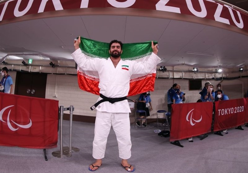 Iranian Judo Athlete Kheirollahzadeh Wins Gold at Paralympics 2020
