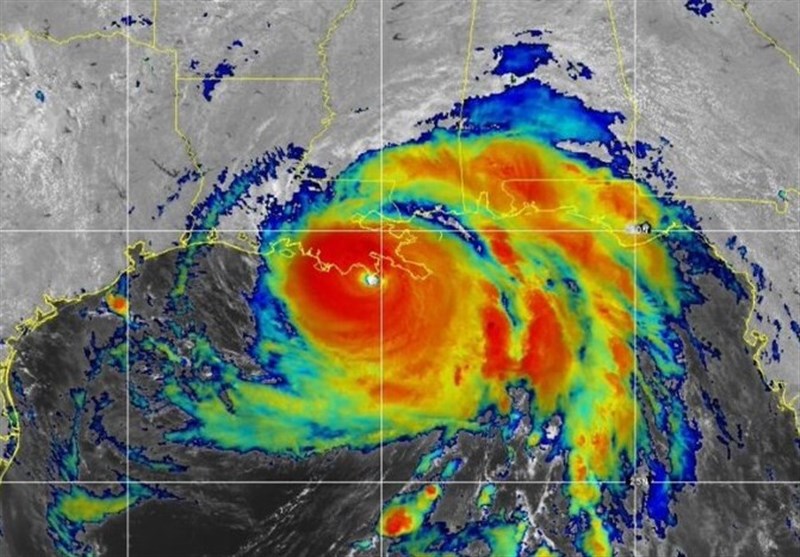 طوفان «آیدا» ایالت لوئیزیانا را درنوردید+فیلم