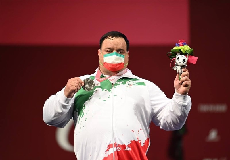 Iran’s Mansour Pourmirzaei Earns Silver in Powerlifting in Tokyo 2020